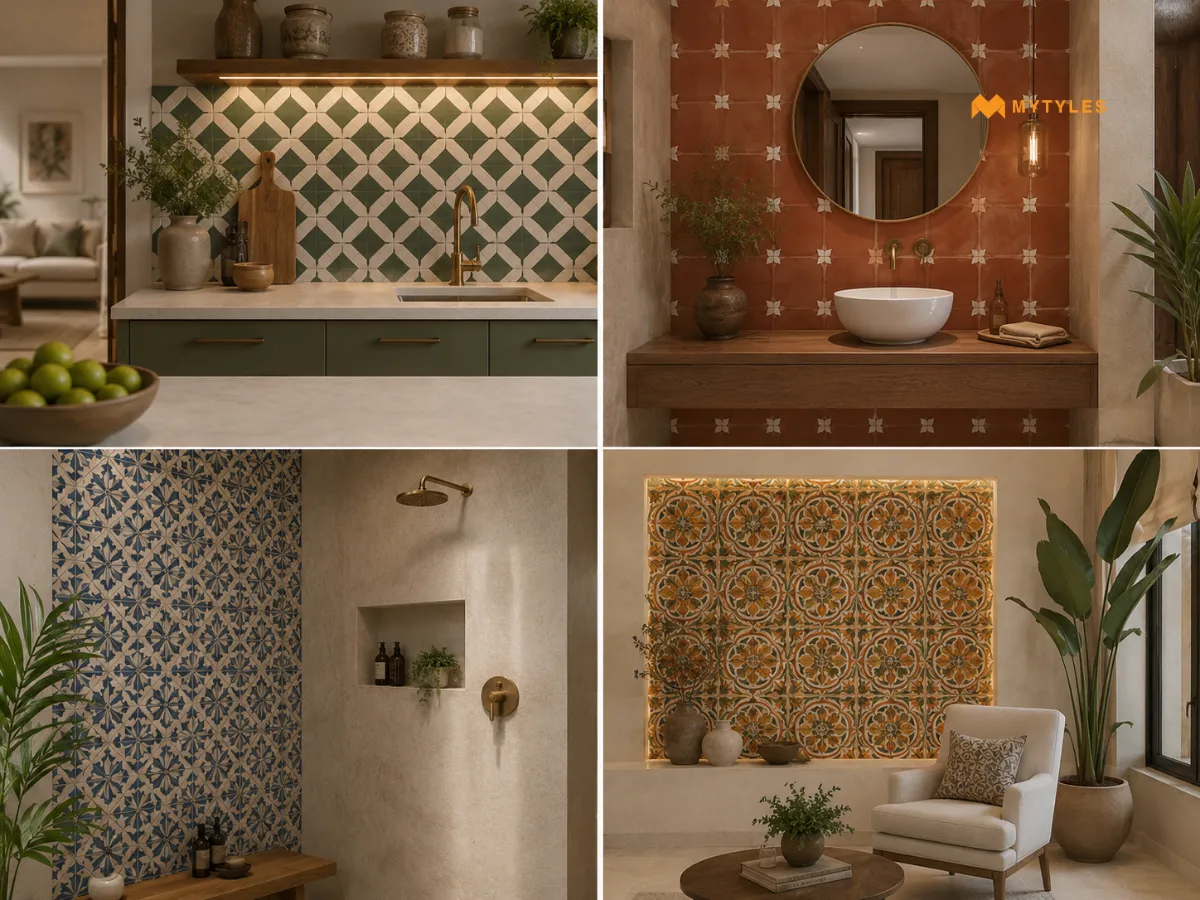 How To Style Handmade-Look Tiles Without Overdoing It